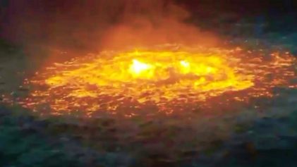 Eye of fire: l’incendio nelle acque del Golfo del Messico