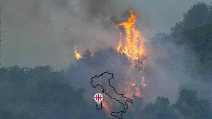 La Sardegna sta bruciando